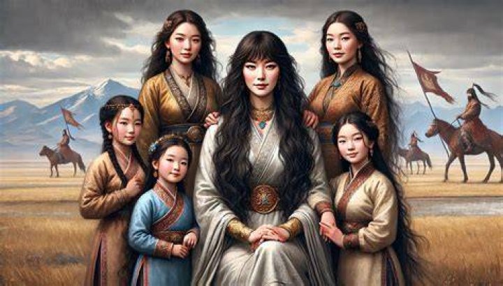 Did Genghis Khan have daughters?