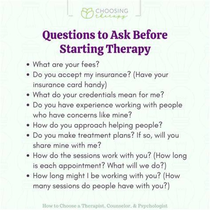 Do you ask your therapist how are you?