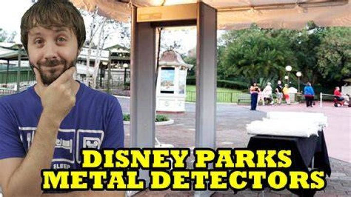 Do you go through a metal detector at Disney World?