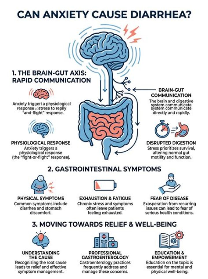 Does anxiety cause diarrhea?