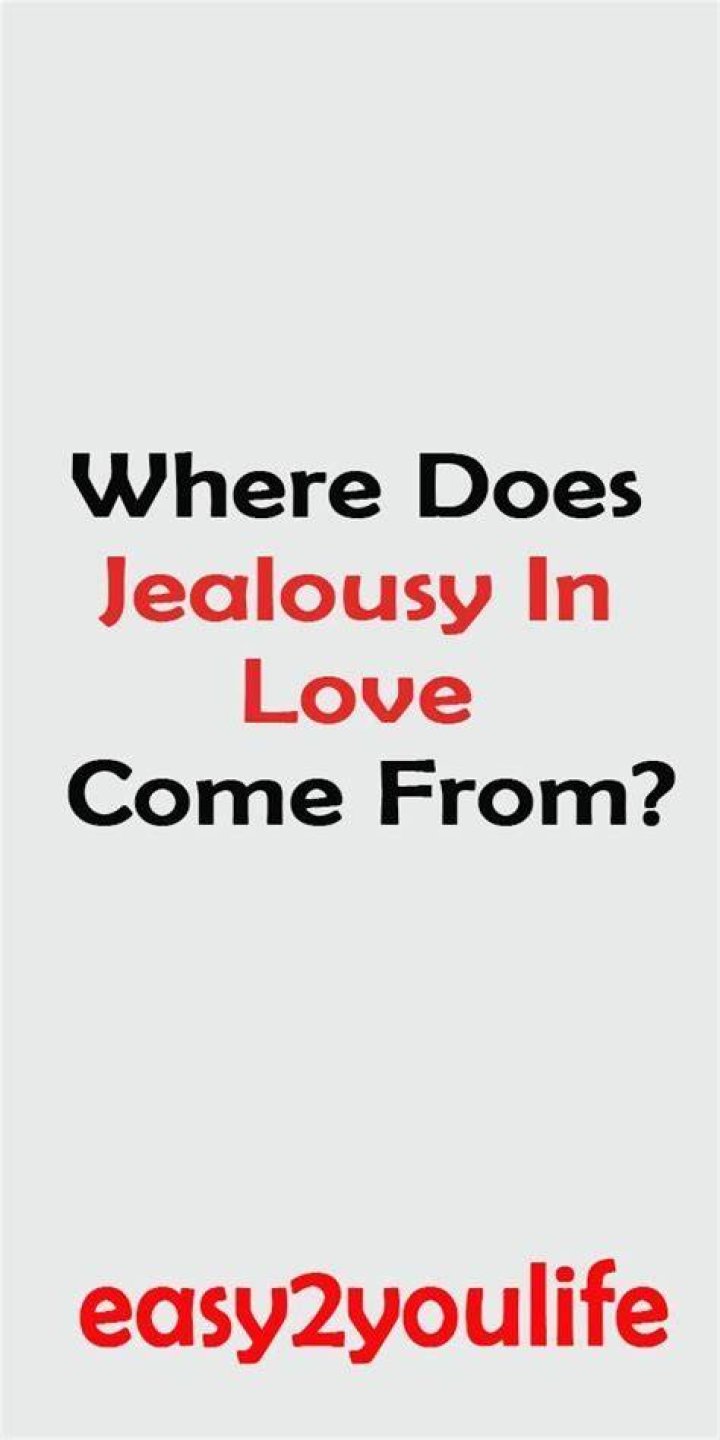 Does jealousy increase love?