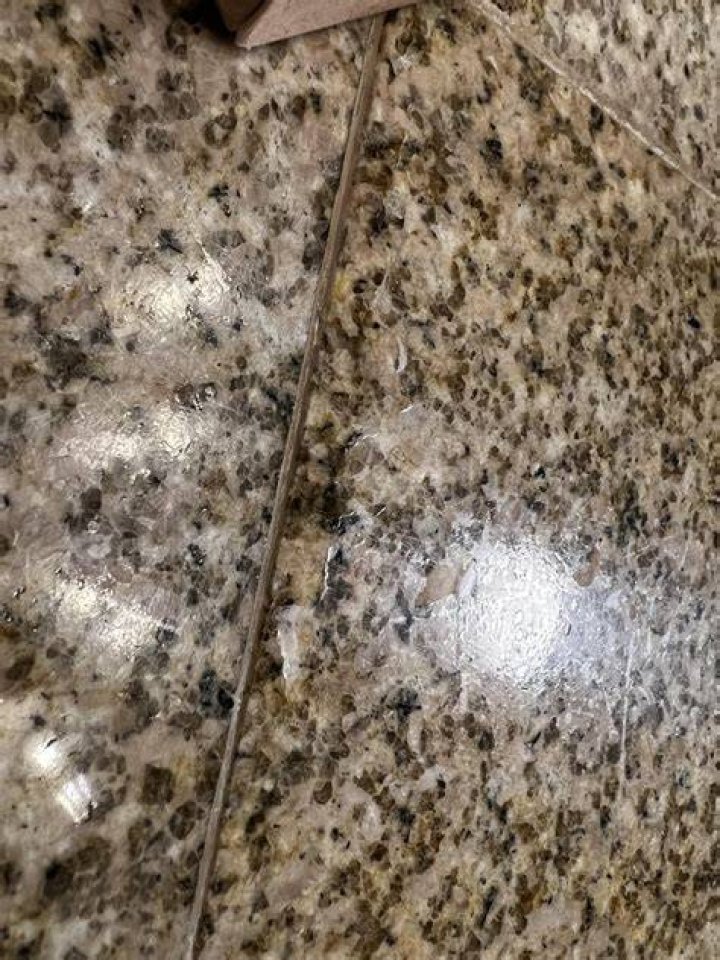 How do you fix peeling granite?