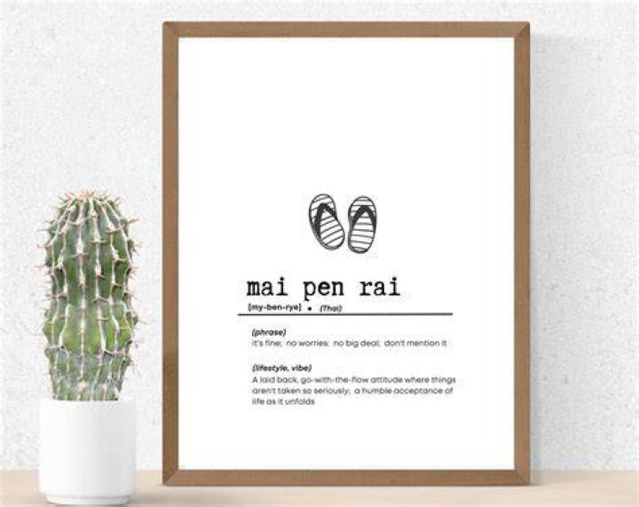 What is mai pen rai in Thai?