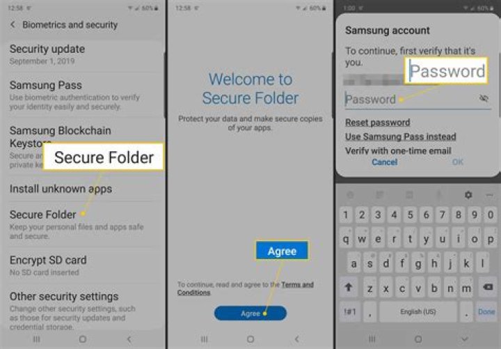 What is the point of Samsung Secure Folder?