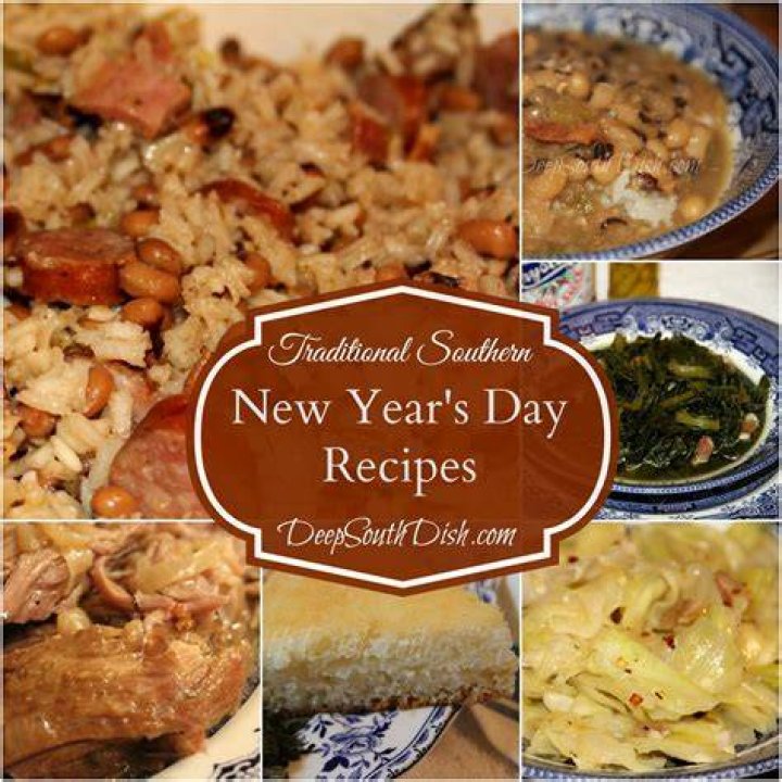 What is the traditional meal for new year's day?