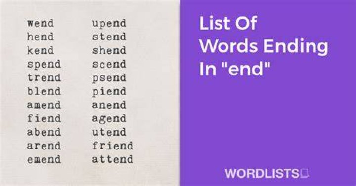 What words end with YD?