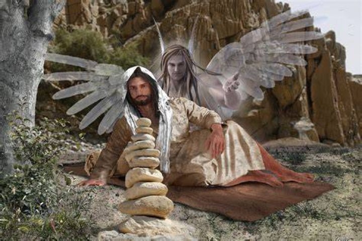 Where is the first temptation of Jesus?