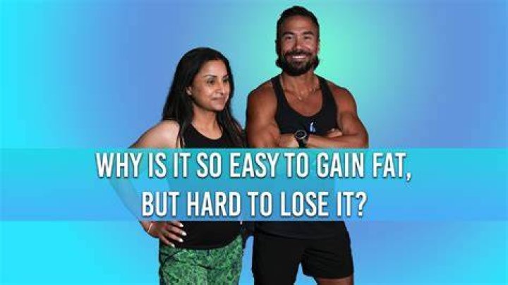 Why is it so easy to gain weight but hard to lose?